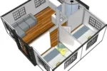 Conteneur Mobile Tiny House Deluxe (19x20ft), 2023 – Image 3