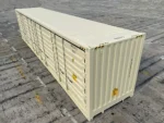 Conteneur maritime de 40 pieds High Cube Open Side (neuf)