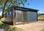 CONTENEUR 20 PIEDS MOBILE TINY HOUSE AVEC DEUX CHAMBRES (32 M²)