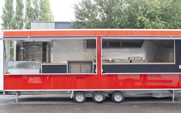 Remorque snack rôtisserie