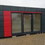 Container box bureau-shop aménagé