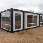 Container 20 pieds amenagé occasion vitré – Prêt