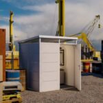 Abri de jardin modulaire isolé 2x2m blanc - plancher inclus – Image 3