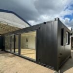 Conteneur modulaire 32x10 pi – Bureau/Cantine avec baies vitrées – Image 11