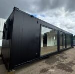 Conteneur modulaire 32x10 pi – Bureau/Cantine avec baies vitrées – Image 7