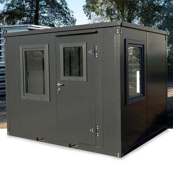Container Bella Unité Isolé en Anthracite 4 x 2 mètres