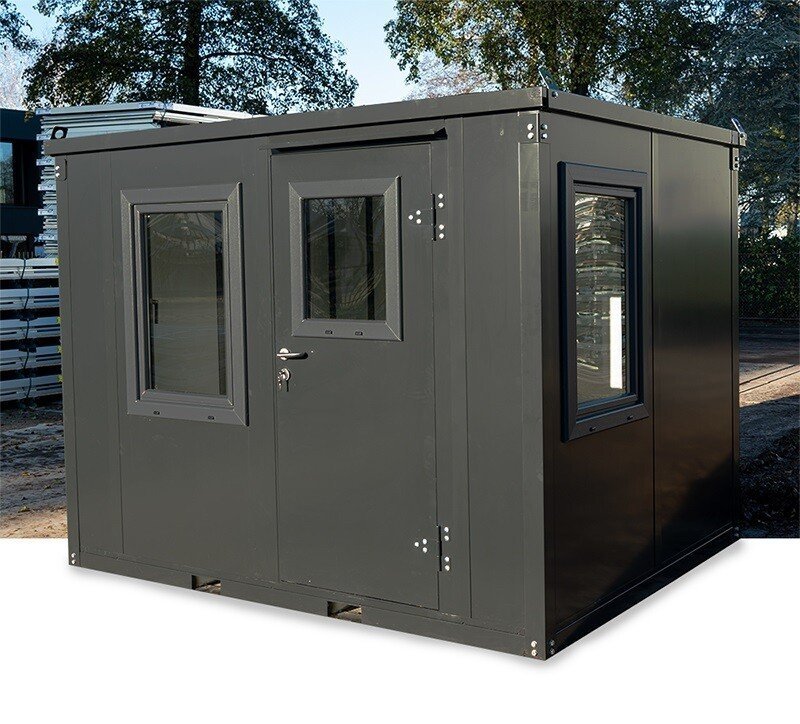 conteneur-Bella1.jpg Container Bella Unité Isolé en Anthracite 4 x 2 mètres – Image 1