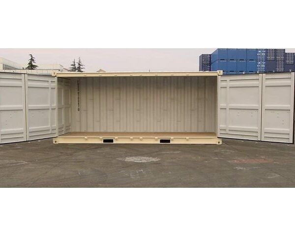 Conteneur Maritime et stockage 20 pieds Open Side / 6 mètres / Ouverture latérale