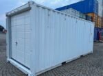 Conteneur Maritime 20 Pieds avec Porte Hörmann, Porte d’Entrée et Fenêtre – Image 2