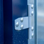 Conteneur démontable bleu acier 2 x 2 mètres – avec double porte – Image 5