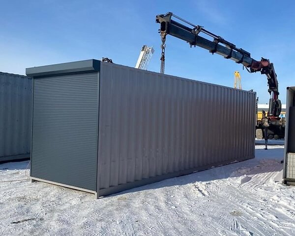 Conteneur Maritime 30 Pieds High Cube avec Volet Électrique