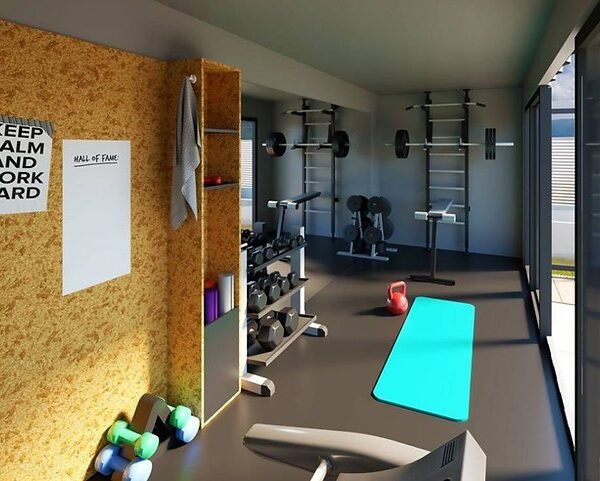 Salle de sport conteneur