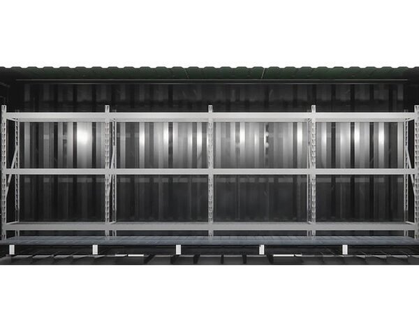 Conteneur de stockage 20'HC avec bac de rétention